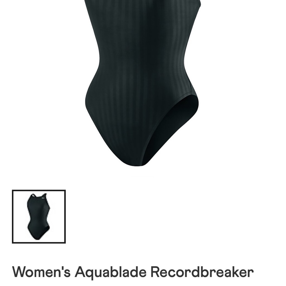 Speedo Black One Piece Swimwear